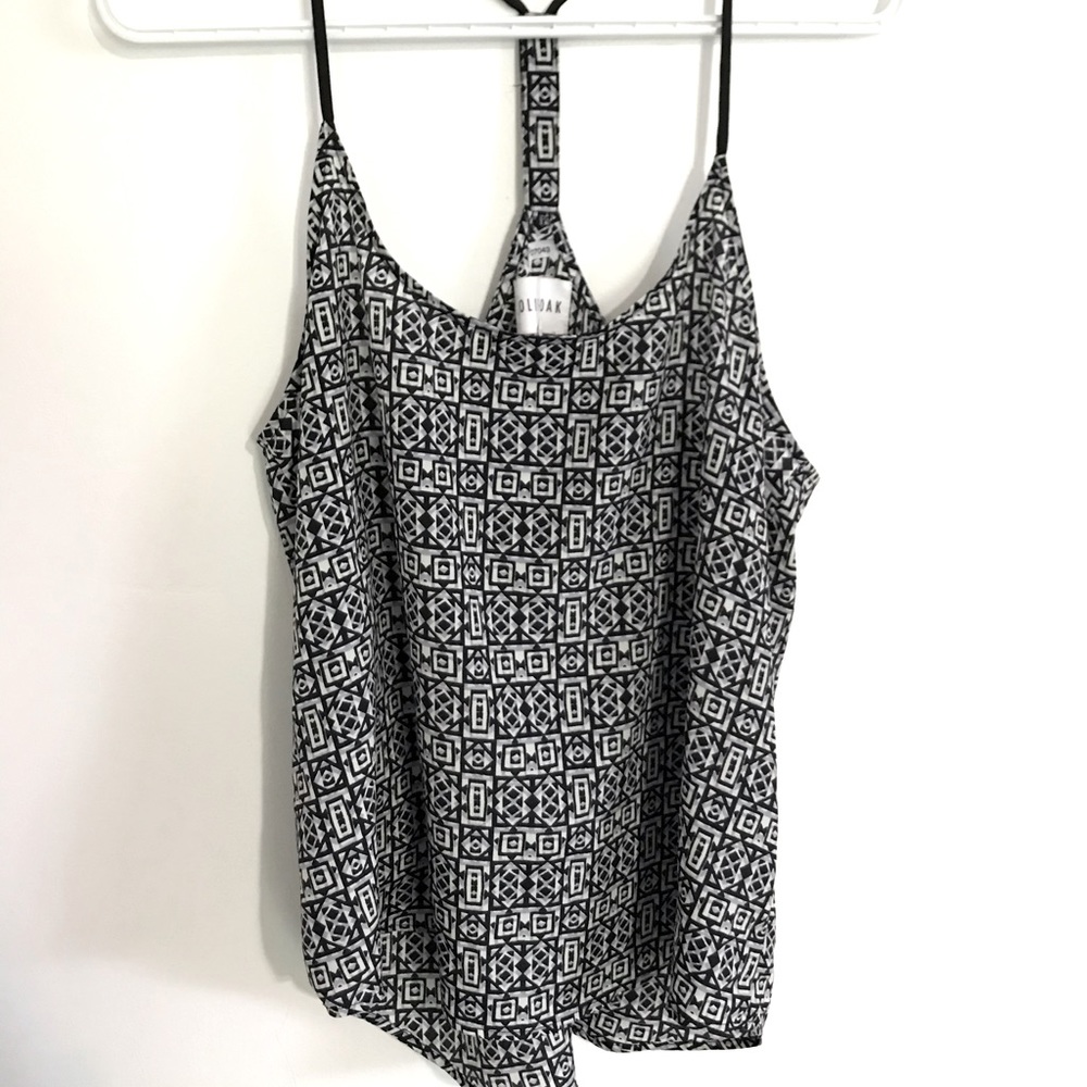 Olive and oak tank top